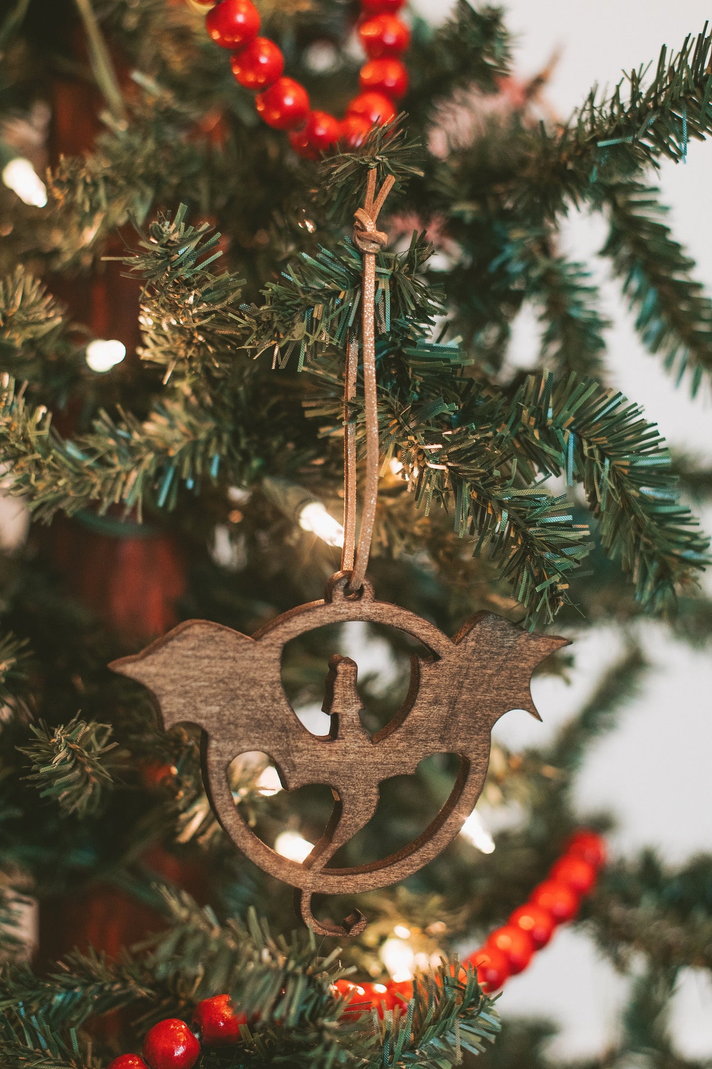Dragon Bookish Ornament