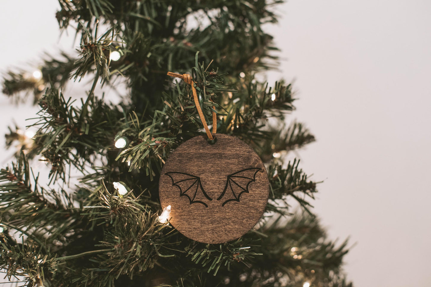 ACOTAR Bat Wing Wooden Ornament