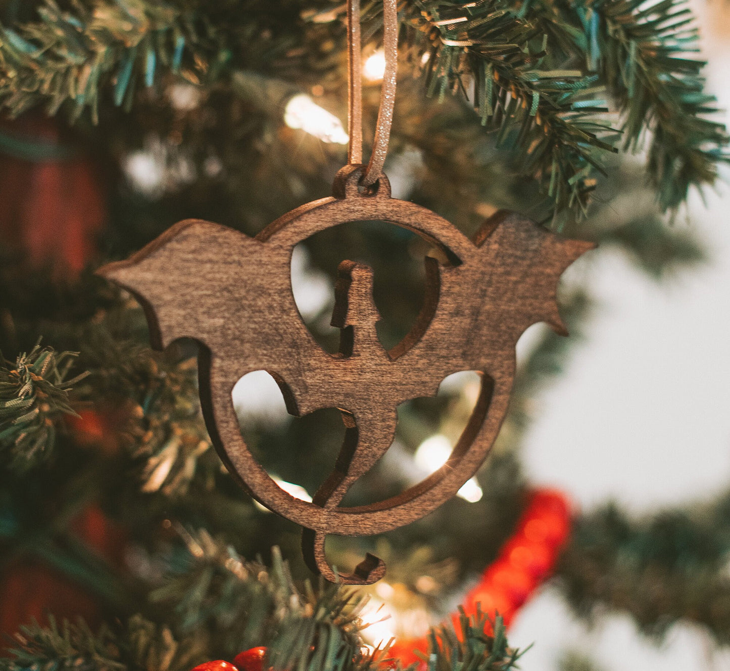 Dragon Bookish Ornament