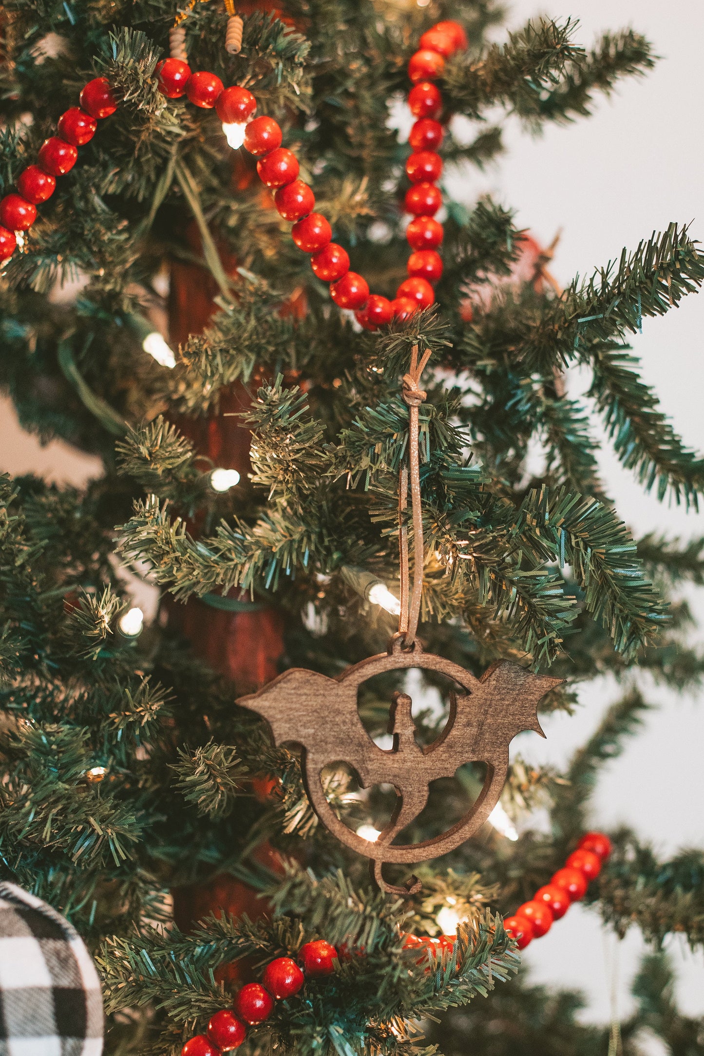Dragon Bookish Ornament